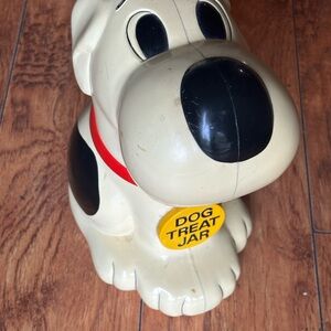 Vintage 1991 Barking Dog Treat Cookie Jar